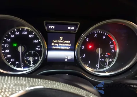 2016 Mercedes-Benz Gl 450 4Matic z USA, uszkodzony, nr VIN 4JGDF6EE6GA707207